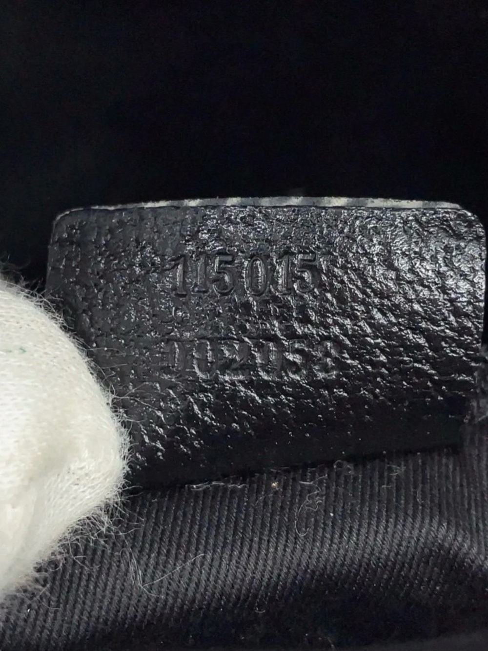 Authentic Gucci GG Canvas Leather
Black Hand Bag - Picture 10 of 10